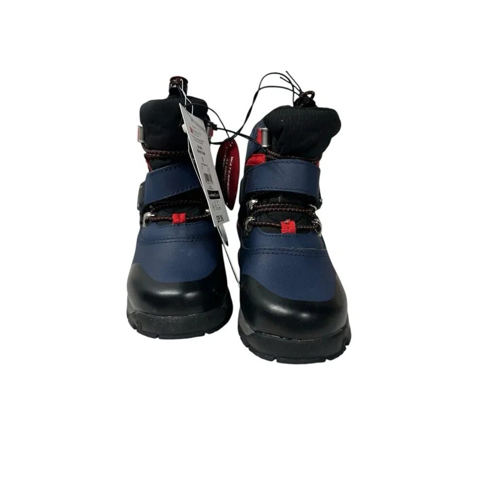 3M thinsulate toddler leather memory foam winter snow boots size 8‎